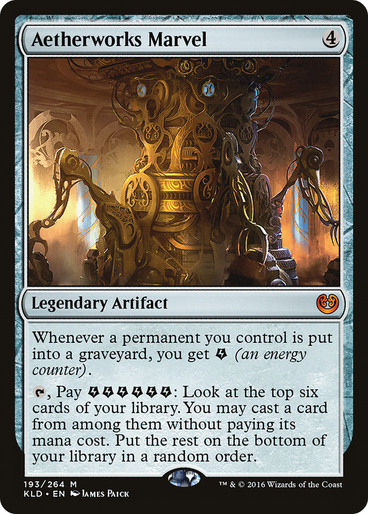 Aetherworks Marvel (KLD-193) [Kaladesh] MTG Single Wizards of the Coast