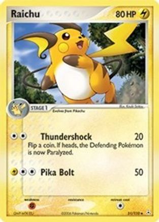 Raichu (/110) Reverse Holofoil [EX: Holon Phantoms] Pokemon Single Pokémon