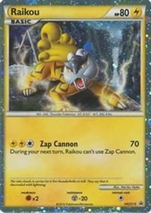 Raikou - HGSS19 (HGSS19/25) Holofoil [Promos: HGSS Promos] Pokemon Single Pokémon