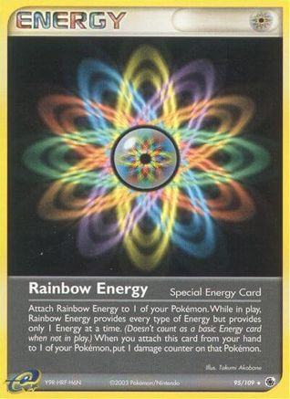 Rainbow Energy (/109) Reverse Holofoil [EX: Ruby & Sapphire] Pokemon Single Pokémon