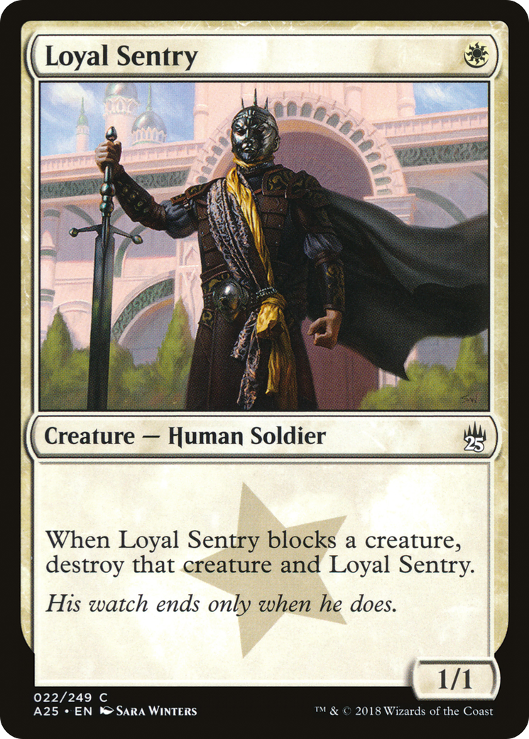 Loyal Sentry (A25-022) [Masters 25] Foil MTG Single Wizards of the Coast