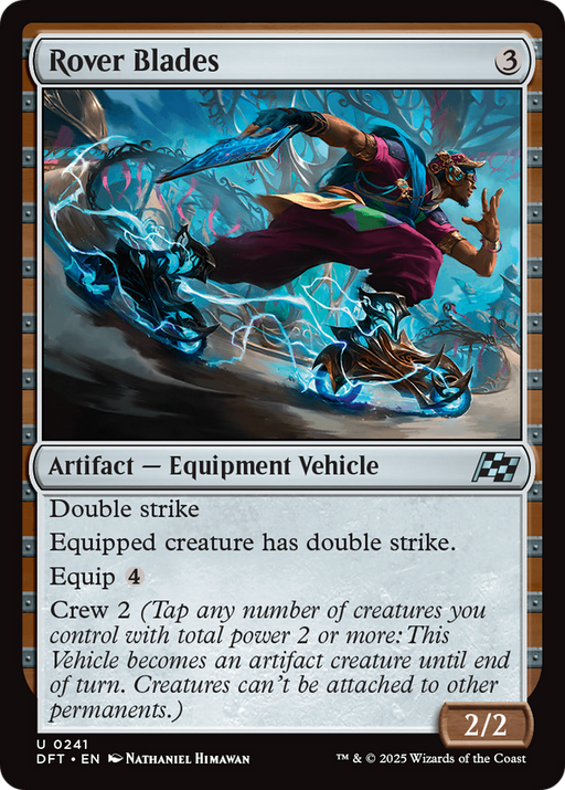 Rover Blades (DFT-241) [Aetherdrift] MTG Single Wizards of the Coast