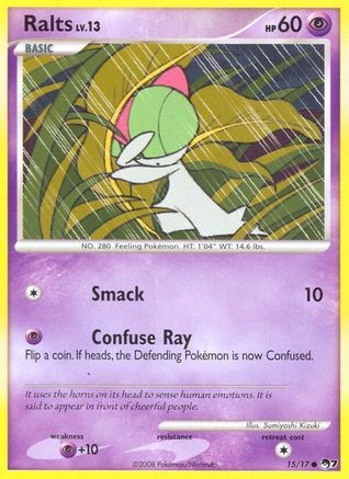 Ralts 015/017 [Promos: POP Series 7] Pokemon Single Pokémon