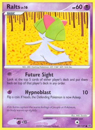 Ralts (89/127) Reverse Holofoil [Platinum: Base set] Pokemon Single Pokémon