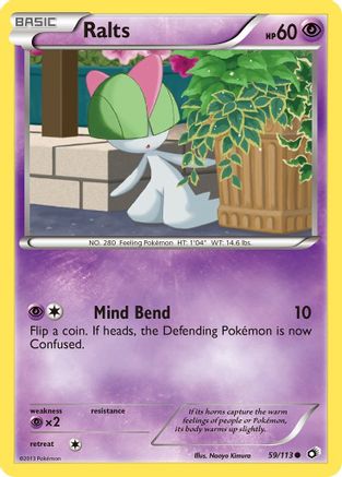 Ralts (59/113) [BW: Legendary Treasures] Pokemon Single Pokémon