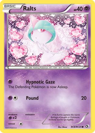 Ralts (RC8/113) Holofoil [BW: Legendary Treasures Radiant Collection] Pokemon Single Pokémon