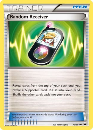 Random Receiver (99/108) [BW: Dark Explorers] Pokemon Single Pokémon