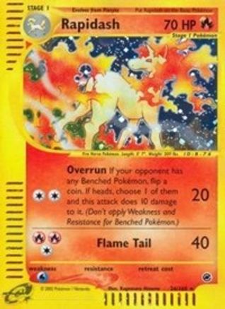 Rapidash (26) (/165) Reverse Holofoil [Vintage: Expedition] Pokemon Single Pokémon
