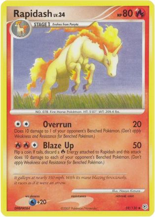 Rapidash (/130) [DP: Base Set] Pokemon Single Pokémon
