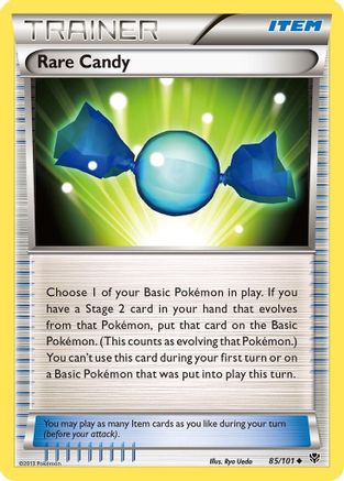 Rare Candy (85/101) Reverse Holofoil [BW: Plasma Blast] Pokemon Single Pokémon