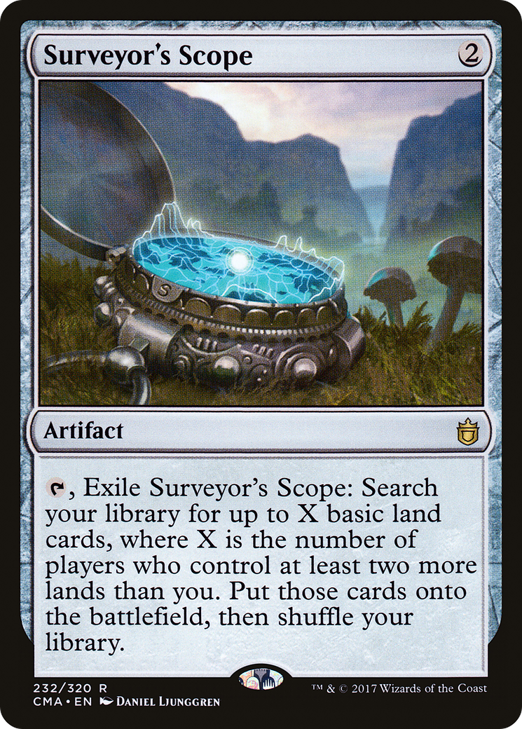 Surveyor's Scope (CMA-232) [Commander Anthology] MTG Single Wizards of the Coast