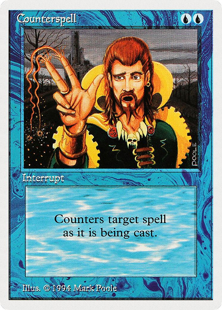 Counterspell (SUM-054) [Misc] Summer Magic / Edgar MTG Single Wizards of the Coast