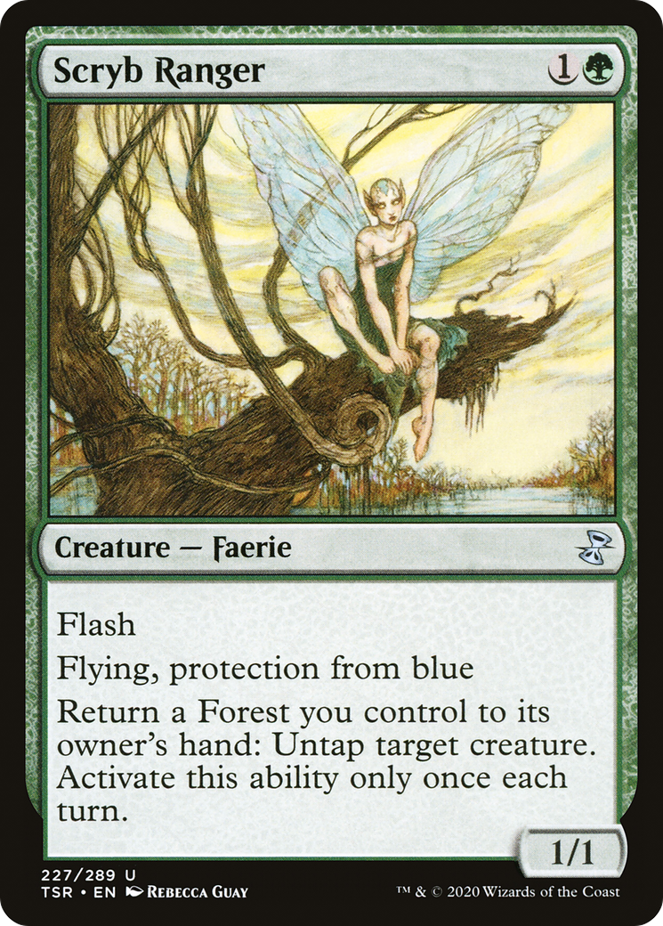 Scryb Ranger (TSR-227) [Time Spiral Remastered] MTG Single Wizards of the Coast