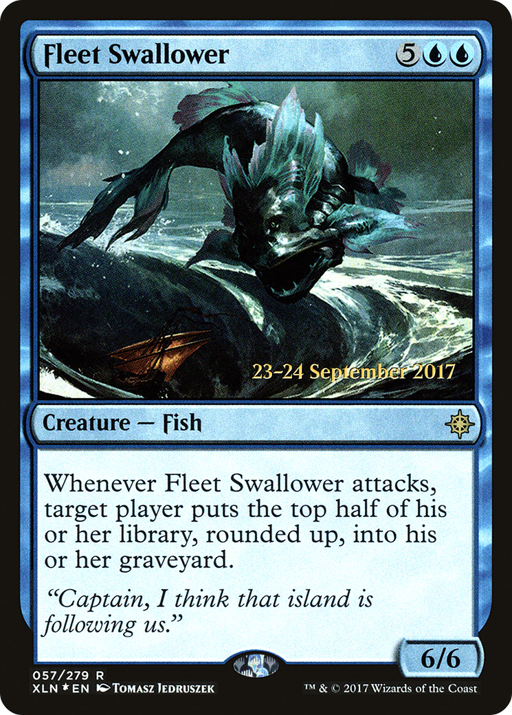 Fleet Swallower (PRE-057) [Ixalan Promos] Foil MTG Single Wizards of the Coast