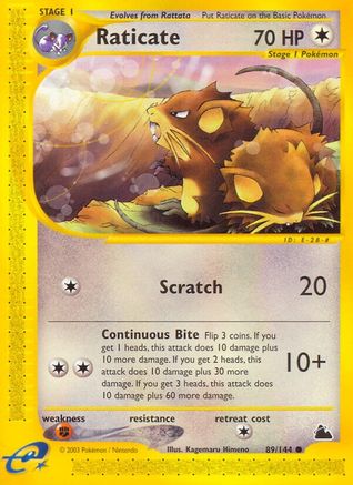 Raticate (/144) Reverse Holofoil [Vintage: Skyridge] Pokemon Single Pokémon