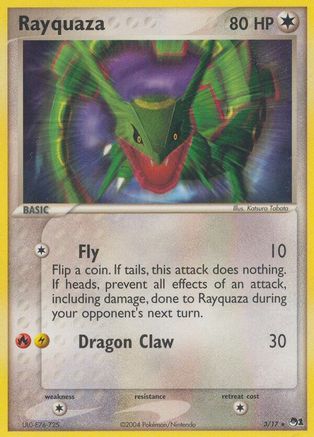 Rayquaza (3/17) [Promos: POP Series 1] Pokemon Single Pokémon