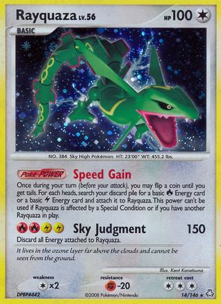 Rayquaza (/146) Holofoil [DP: Legends Awakened] Pokemon Single Pokémon