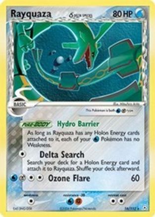 Rayquaza - 016/110 (Delta Species) (/110) Holofoil [EX: Holon Phantoms] Pokemon Single Pokémon