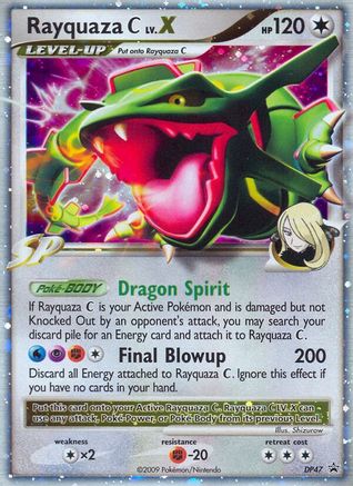 Rayquaza C LV.X - DP47 (/56) Holofoil [Promos: DP Promos] Pokemon Single Pokémon
