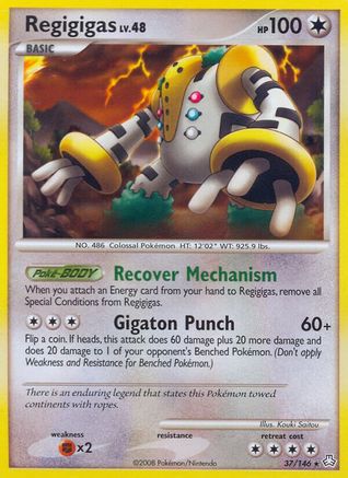 Regigigas (37) (/146) [DP: Legends Awakened] Pokemon Single Pokémon