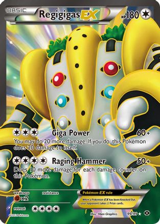 Regigigas EX (99 Full Art) (/99) Holofoil [BW: Next Destinies] Pokemon Single Pokémon