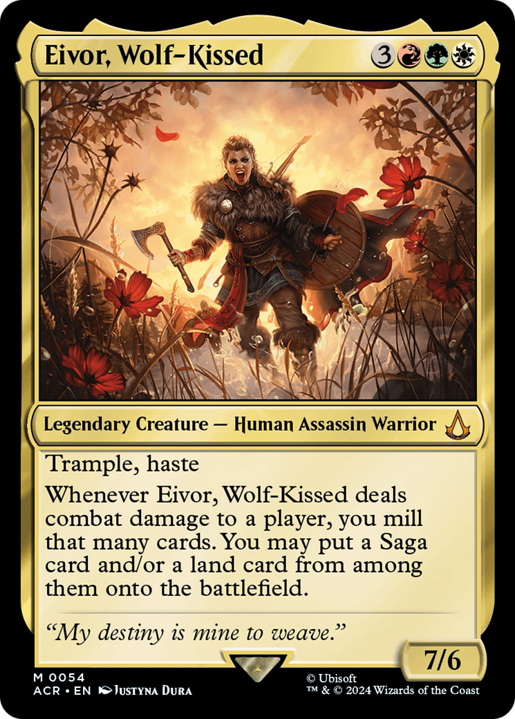 Eivor, Wolf-Kissed (ACR-054) [Assassin's Creed] MTG Single Wizards of the Coast