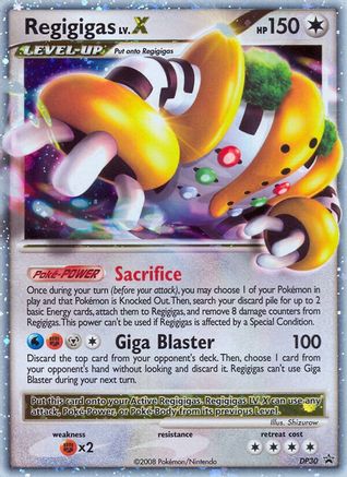 Regigigas LV.X - DP30 (/56) Holofoil [Promos: DP Promos] Pokemon Single Pokémon