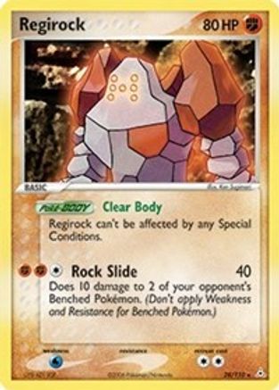 Regirock (/110) Reverse Holofoil [EX: Holon Phantoms] Pokemon Single Pokémon