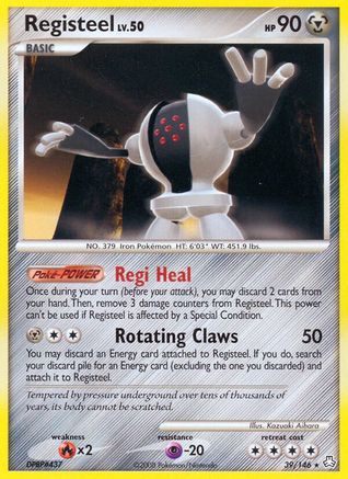 Registeel (/146) Reverse Holofoil [DP: Legends Awakened] Pokemon Single Pokémon