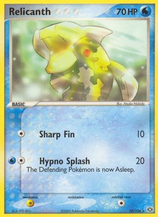 Relicanth (/106) Reverse Holofoil [EX: Emerald] Pokemon Single Pokémon