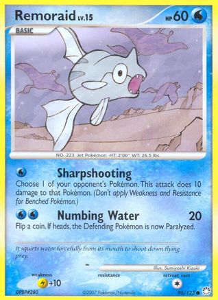 Remoraid (/123) Reverse Holofoil [DP: Mysterious Treasures] Pokemon Single Pokémon