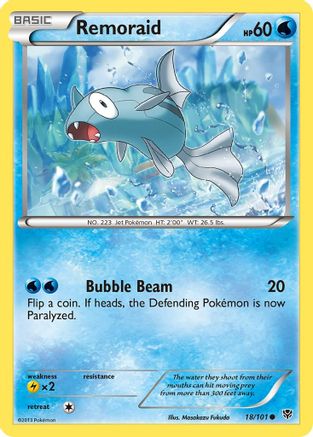 Remoraid (/101) Reverse Holofoil [BW: Plasma Blast] Pokemon Single Pokémon