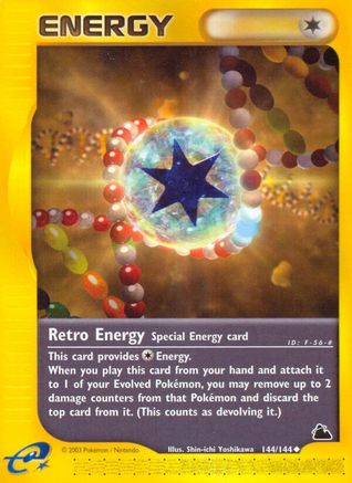 Retro Energy (/144) Reverse Holofoil [Vintage: Skyridge] Pokemon Single Pokémon