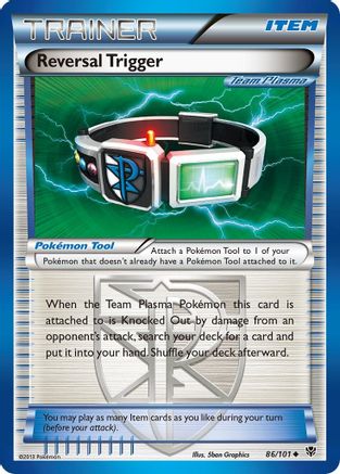 Reversal Trigger (Team Plasma) (86/101) [BW: Plasma Blast] Pokemon Single Pokémon