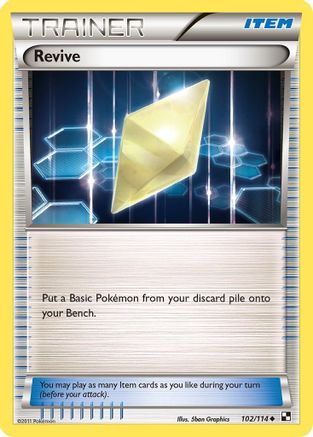 Revive (102/114) Reverse Holofoil [BW: Base Set] Pokemon Single Pokémon