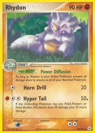 Rhydon (/101) Reverse Holofoil [EX: Hidden Legends] Pokemon Single Pokémon
