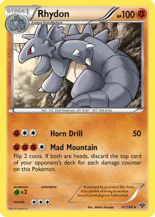 Rhydon (/146) [XY: Base Set] Pokemon Single Pokémon