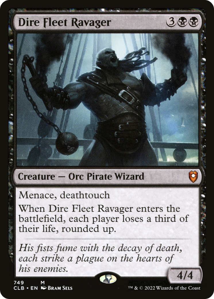 Dire Fleet Ravager (CLB-749) [Commander Legends: Battle for Baldur's Gate] MTG Single Wizards of the Coast