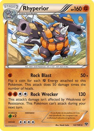 Rhyperior (/146) Holofoil [XY: Base Set] Pokemon Single Pokémon