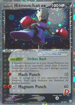 Rocket's Hitmonchan ex (98/109) [EX: Team Rocket Returns] Pokemon Single Pokémon