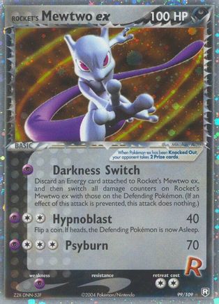 Rocket's Mewtwo ex (99/109) [EX: Team Rocket Returns] Pokemon Single Pokémon
