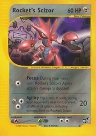Rocket's Scizor - 4 (/9) [Promos: Best of Promos] Pokemon Single Pokémon
