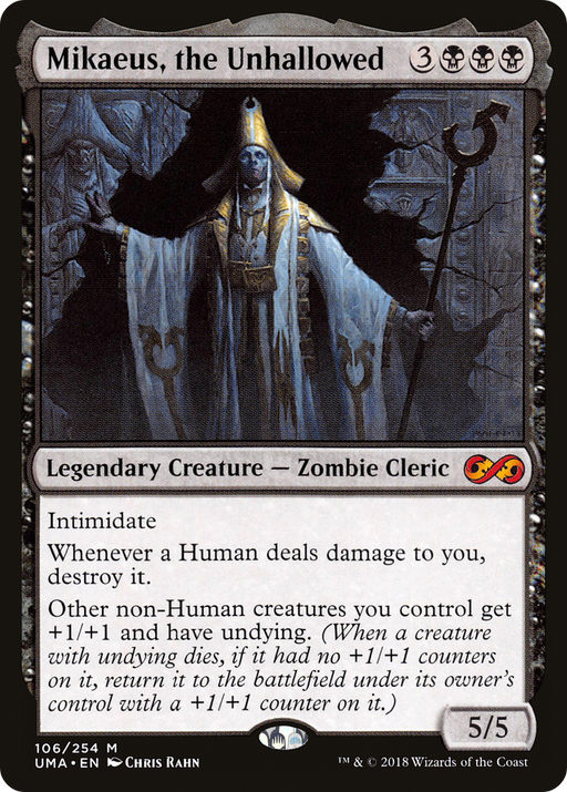 Mikaeus, the Unhallowed (UMA-106) [Ultimate Masters] Foil MTG Single Wizards of the Coast