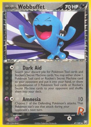 Rocket's Wobbuffet (47/109) Reverse Holofoil [EX: Team Rocket Returns] Pokemon Single Pokémon