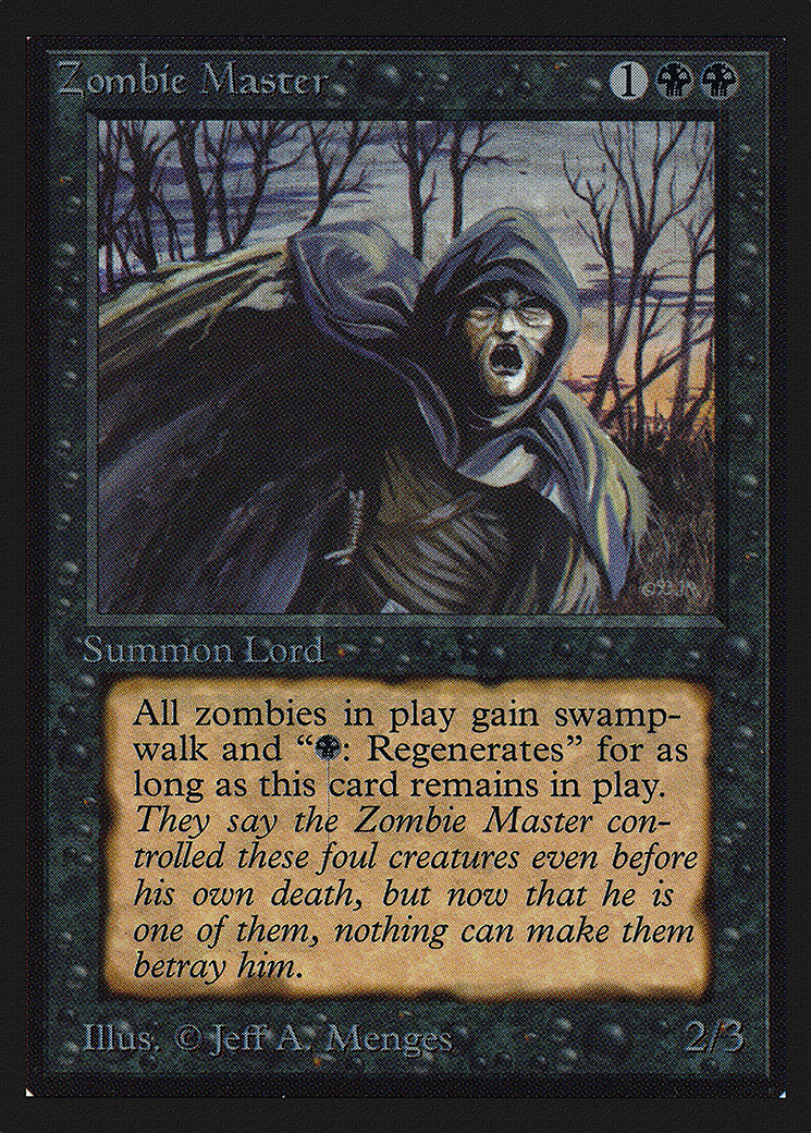 Zombie Master (IED-138) [Intl. Collectors' Edition] MTG Single Wizards of the Coast
