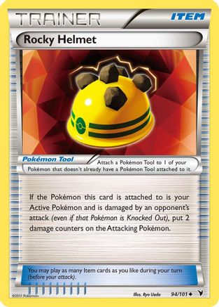 Rocky Helmet (/101) Reverse Holofoil [BW: Noble Victories] Pokemon Single Pokémon