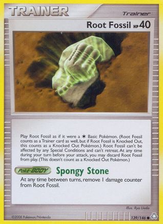 Root Fossil (/146) Reverse Holofoil [DP: Legends Awakened] Pokemon Single Pokémon