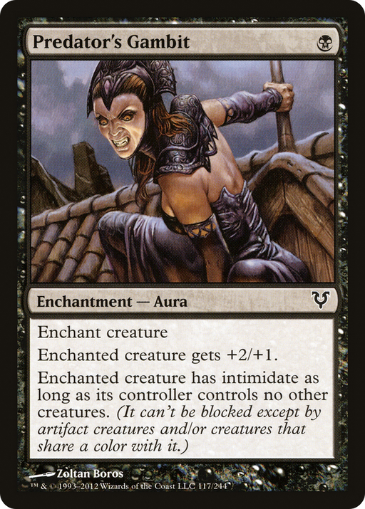 Predator's Gambit (AVR-117) [Avacyn Restored] MTG Single Wizards of the Coast