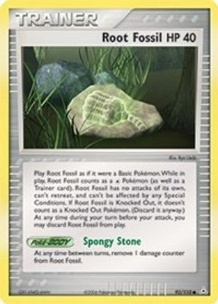 Root Fossil 93/110 [EX: Holon Phantoms] Pokemon Single Pokémon