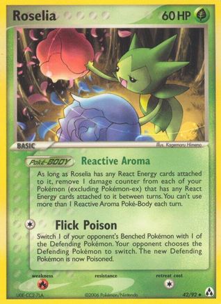 Roselia (/92) Reverse Holofoil [EX: Legend Maker] Pokemon Single Pokémon